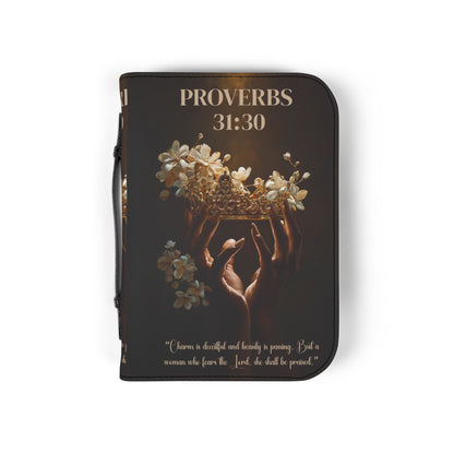 Bible Cover, Elegant Proverbs 31 Design