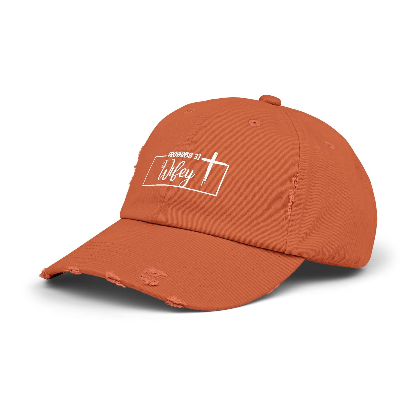 P31 Wifey Distressed Hat Faith,Style, Confidence