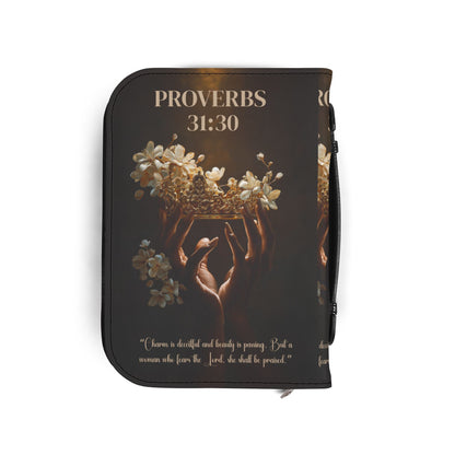 Bible Cover, Elegant Proverbs 31 Design