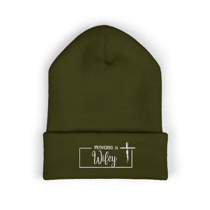 Copy of The P:31 Wifey  Beanie™ | Clothed With Strength & Dignity | Proverbs 31 Woman