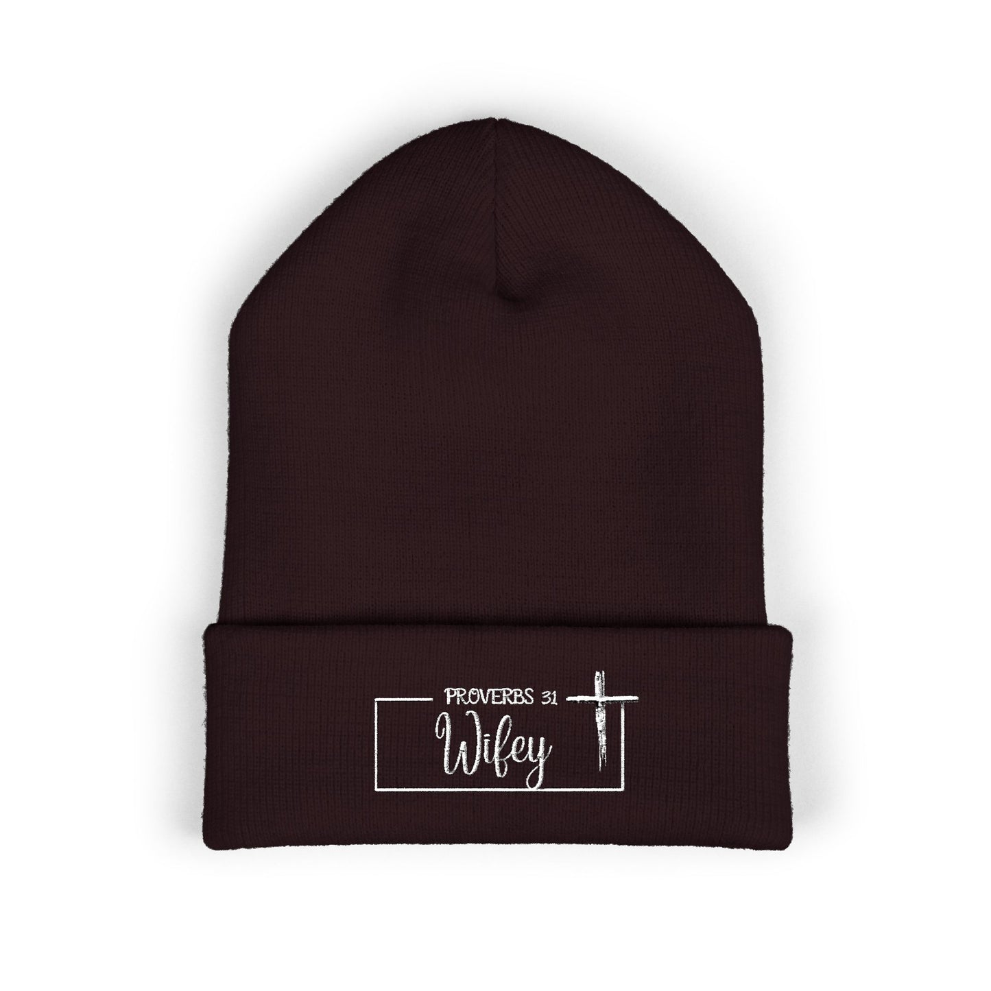 Copy of The P:31 Wifey  Beanie™ | Clothed With Strength & Dignity | Proverbs 31 Woman