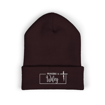 Copy of The P:31 Wifey  Beanie™ | Clothed With Strength & Dignity | Proverbs 31 Woman