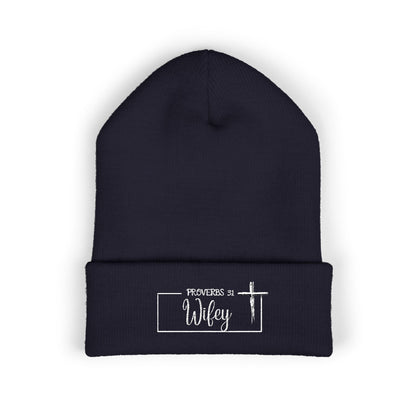 Copy of The P:31 Wifey  Beanie™ | Clothed With Strength & Dignity | Proverbs 31 Woman
