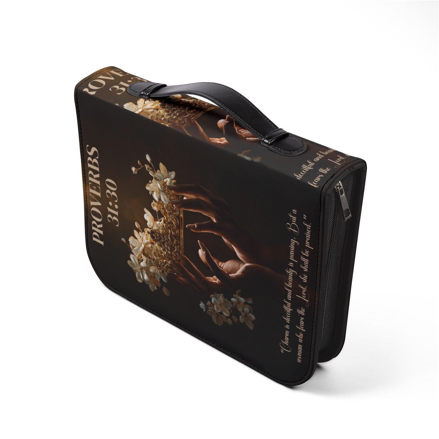 Bible Cover, Elegant Proverbs 31 Design