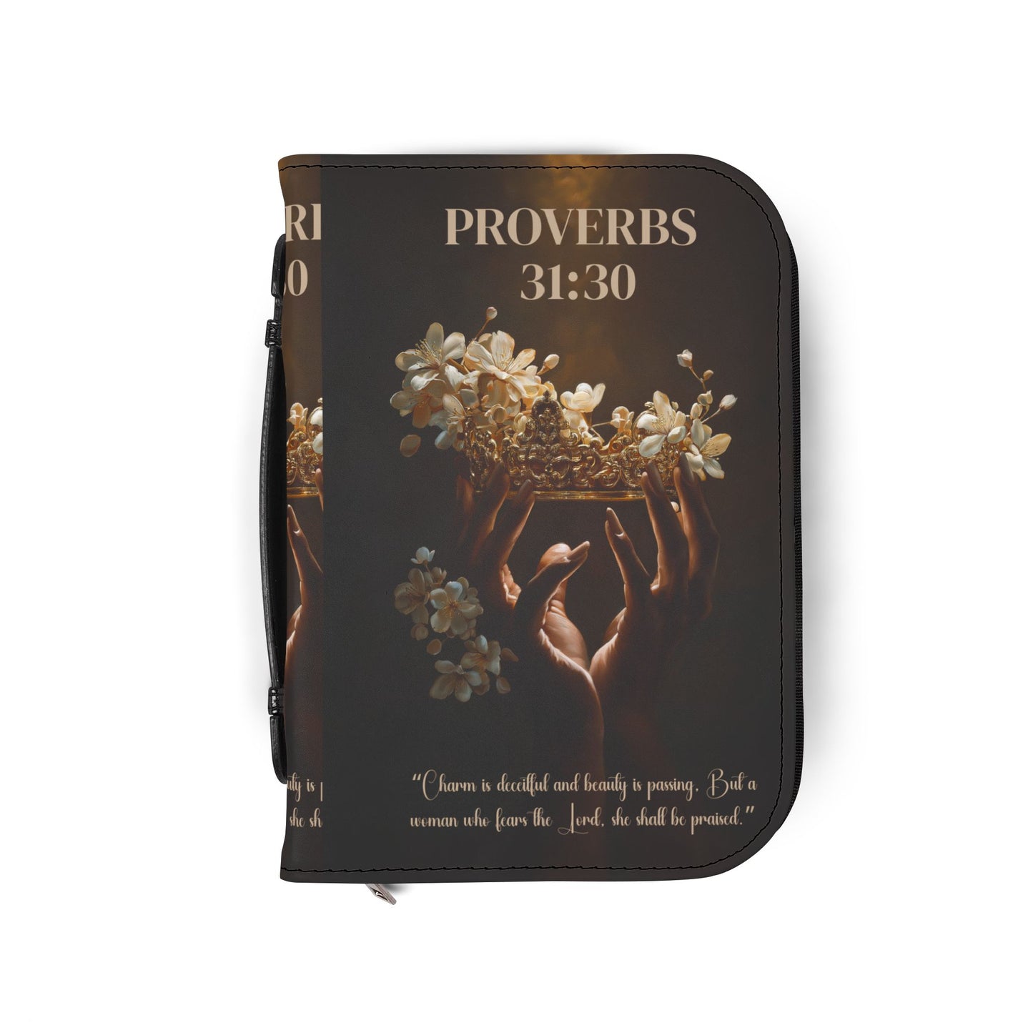 Bible Cover, Elegant Proverbs 31 Design