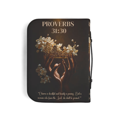 Bible Cover, Elegant Proverbs 31 Design