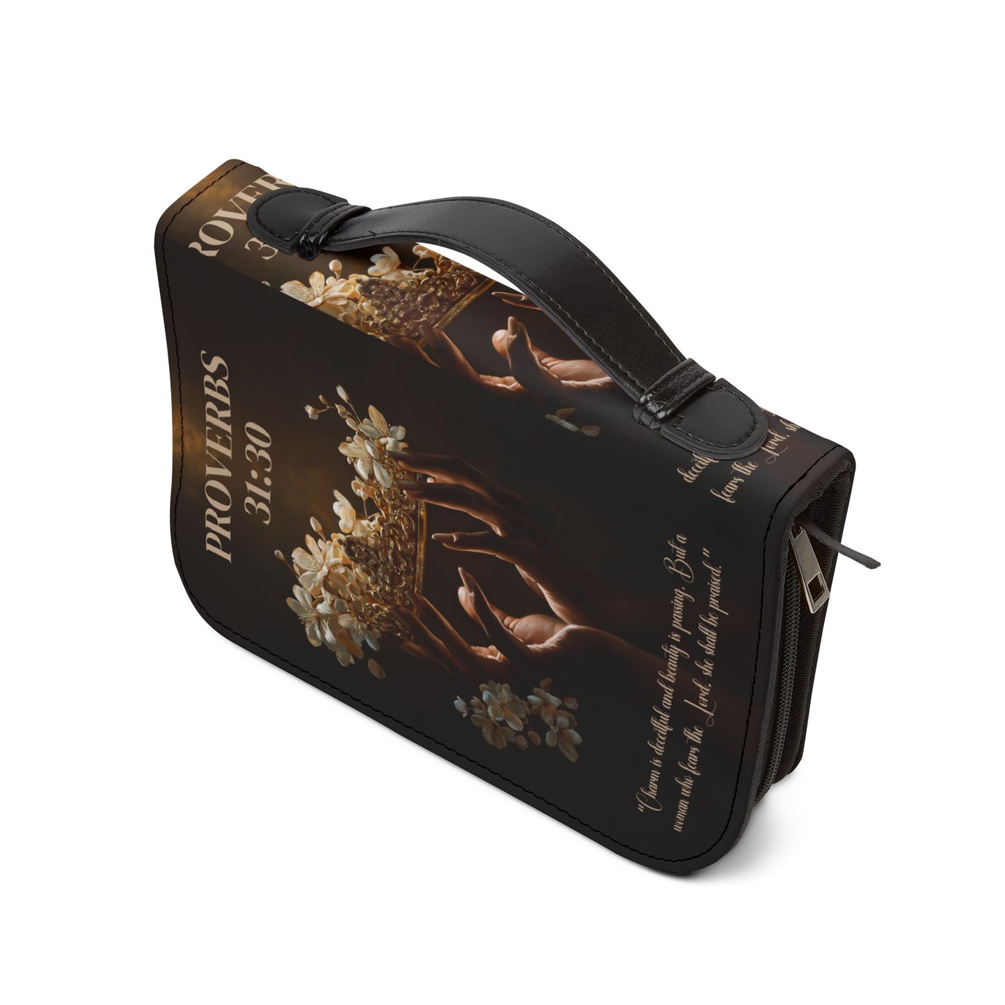 Bible Cover, Elegant Proverbs 31 Design