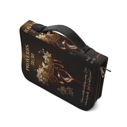 Bible Cover, Elegant Proverbs 31 Design