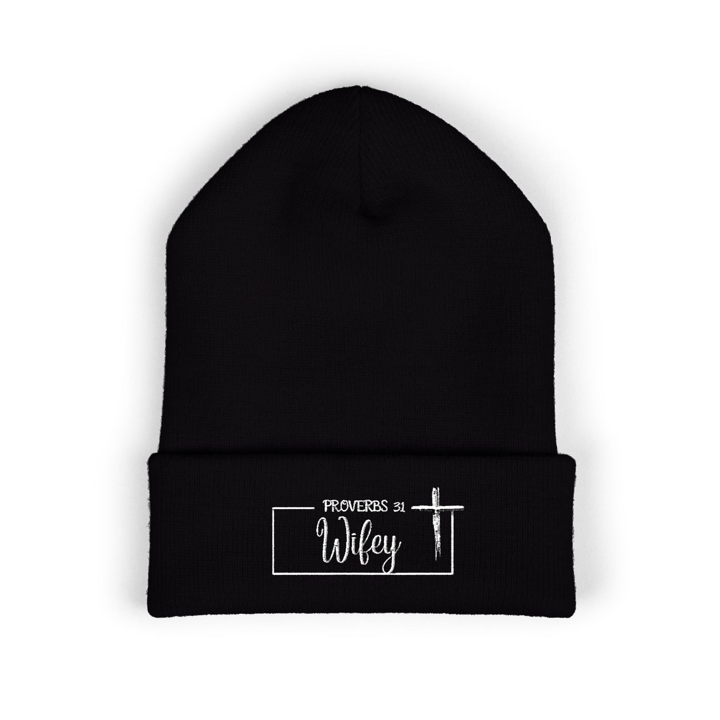 Copy of The P:31 Wifey  Beanie™ | Clothed With Strength & Dignity | Proverbs 31 Woman
