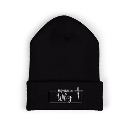 Copy of The P:31 Wifey  Beanie™ | Clothed With Strength & Dignity | Proverbs 31 Woman