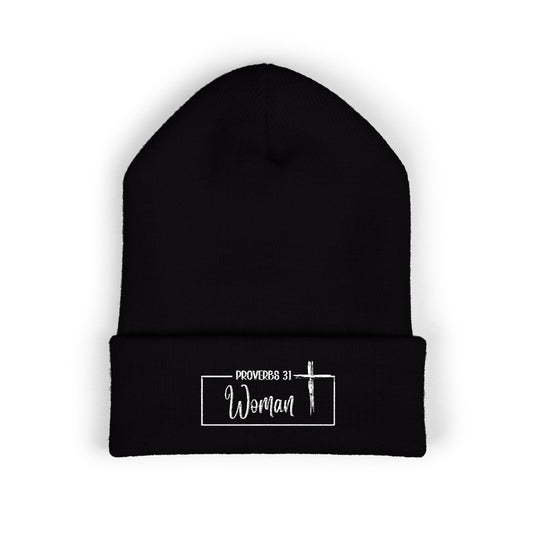 The P:31 Woman  Beanie™ | Clothed With Strength & Dignity | Proverbs 31 Woman