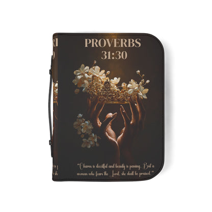 Bible Cover, Elegant Proverbs 31 Design