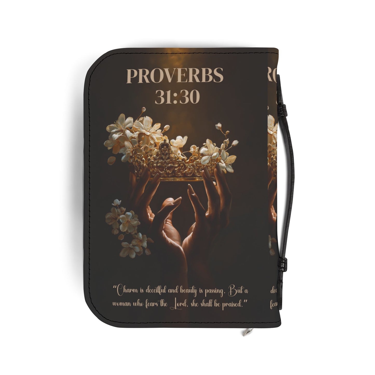 Bible Cover, Elegant Proverbs 31 Design