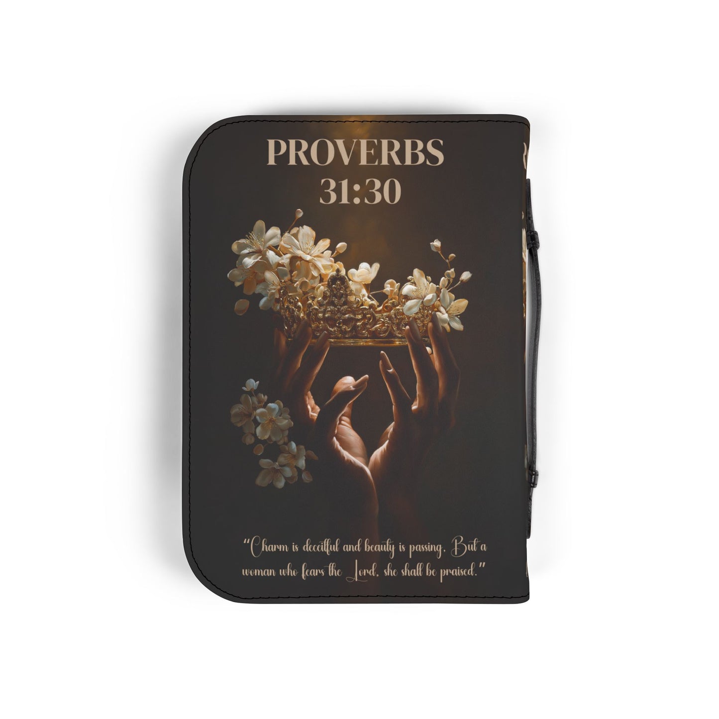 Bible Cover, Elegant Proverbs 31 Design