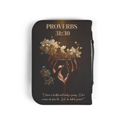 Bible Cover, Elegant Proverbs 31 Design