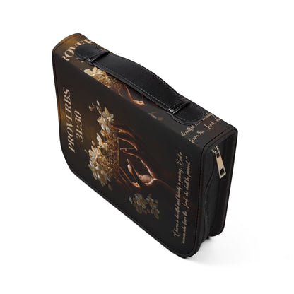 Bible Cover, Elegant Proverbs 31 Design