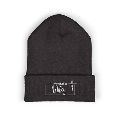 Copy of The P:31 Wifey  Beanie™ | Clothed With Strength & Dignity | Proverbs 31 Woman