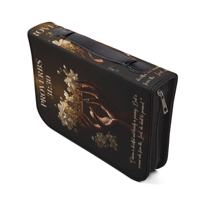 Bible Cover, Elegant Proverbs 31 Design