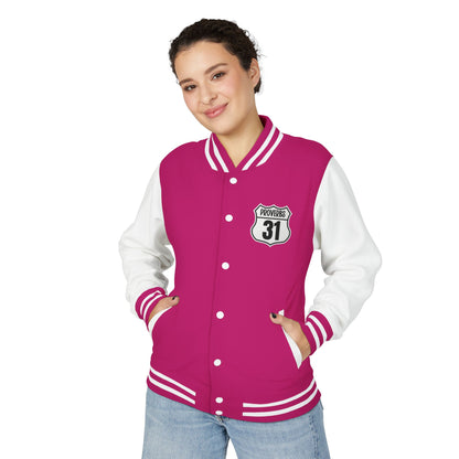 P:31 Letterman Jacket – Proverbs 31 Faith & Fashion Varsity Style for Women of Purpose
