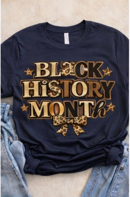 Honoring Our History | Black History Month Tee — P:31 Collection