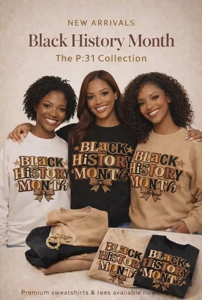 Honoring Our History | Black History Month Tee — P:31 Collection